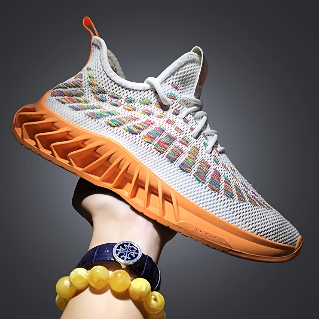 men's fly woven breathable sneakers