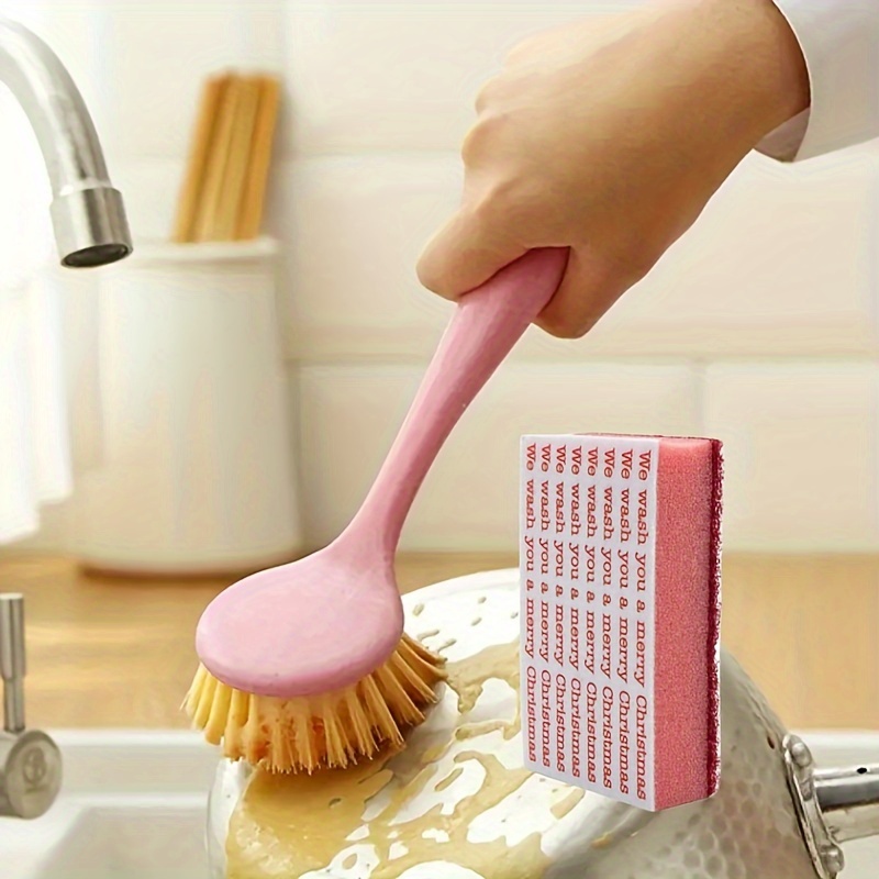 Kitchen Dish Scrubber - Dishwashing Hand Brush
