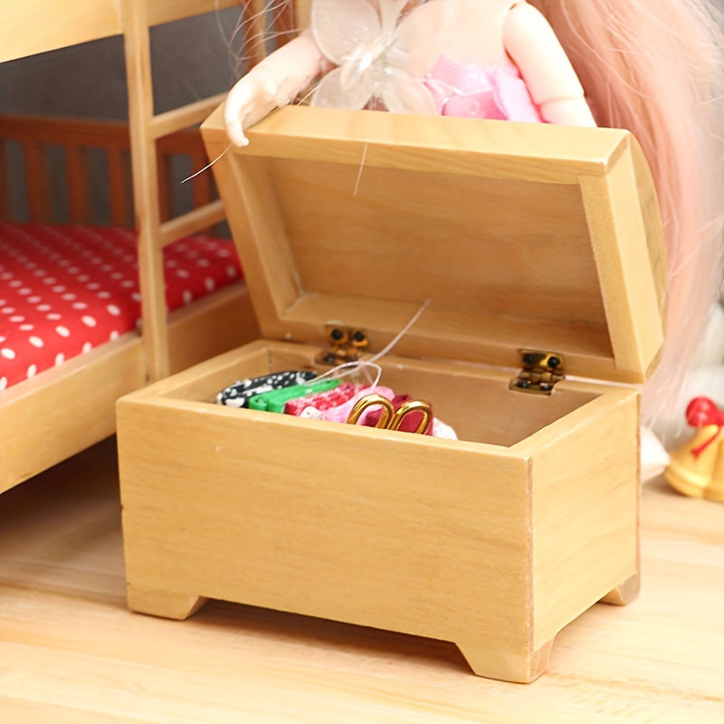 Mini Doll House Storage Box Model Ornaments