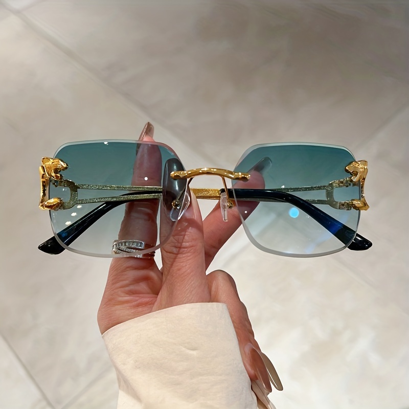 Óculos de sol de moda com lentes em forma de olho de - Temu Portugal