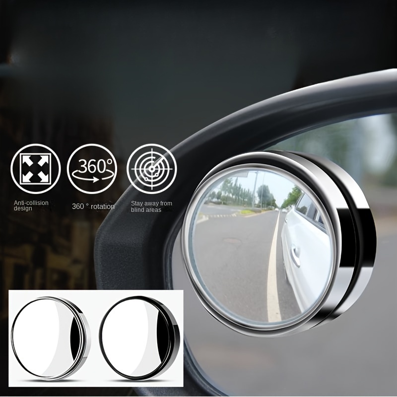 Auto-Rückspiegel Vorne Und Für Angsträder, 360 Grad Verstellbar