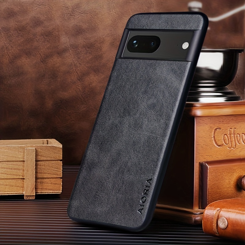 For Google Pixel 7A 7 6 Pro Shockproof Wood Grain Texture Phone Thin Case  Cover