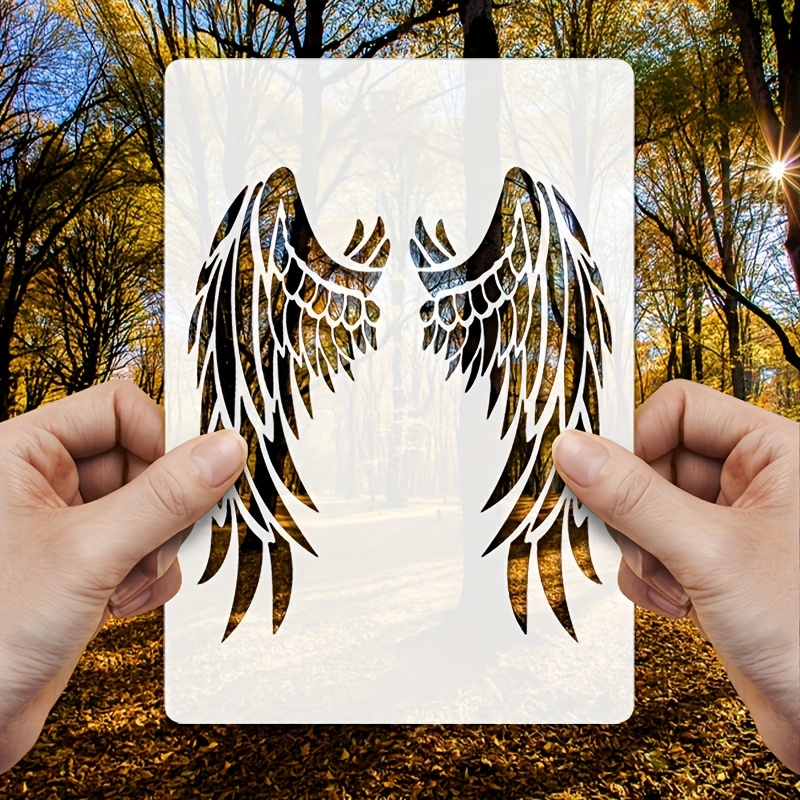graffiti angel wings