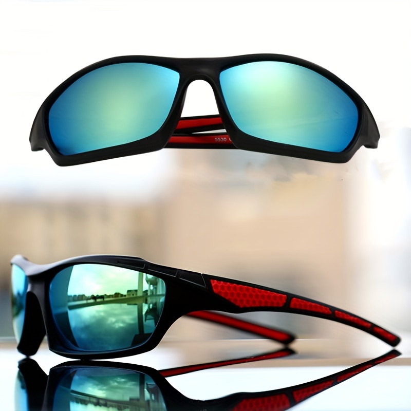 Polarized Sport Sunglasses Men Women Colorful Sunglasses Box - Temu