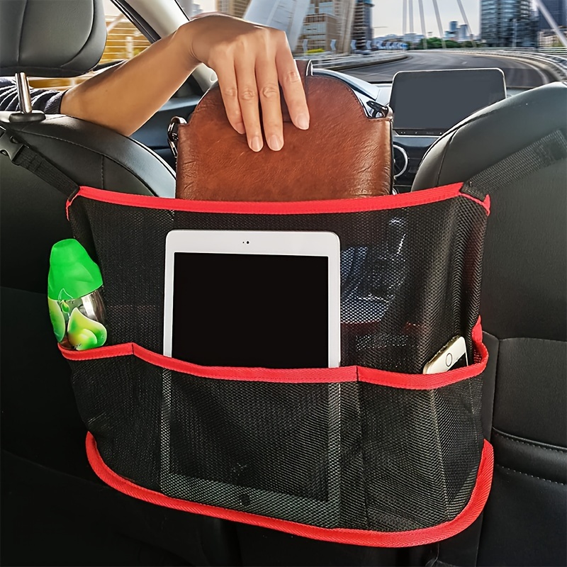 1-5 Stück Auto Organizer Mesh Aufbewahrung tasche Netz Tasche