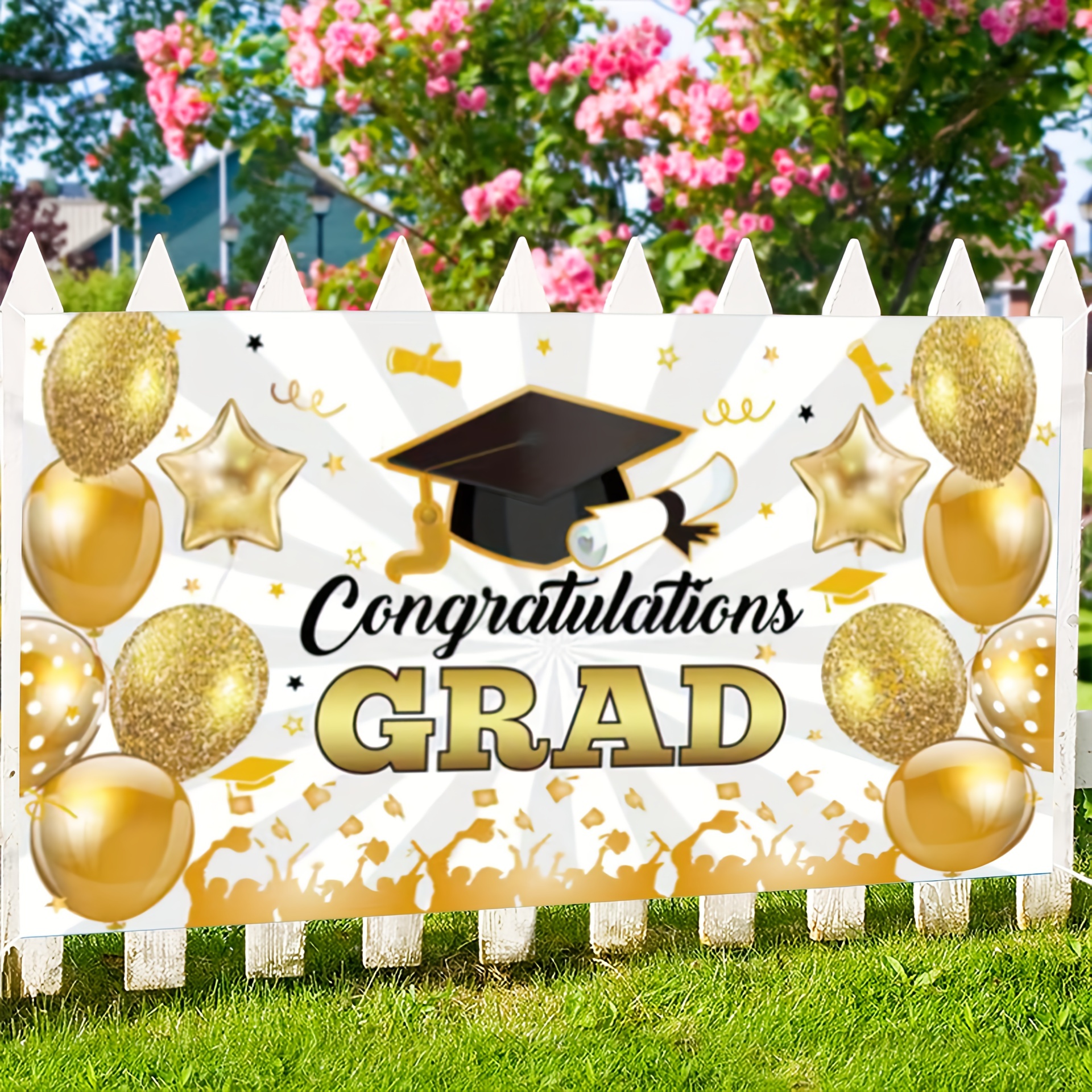 2023 Graduation Party Backdrop Congrats Grad Class of 2023 Photo Backdrops  Flora