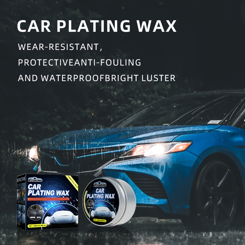 Car Wax Soft Gloss Paste 3.53Oz Ultra Gloss Paste Wax Soft Deep Shine UV  Protect