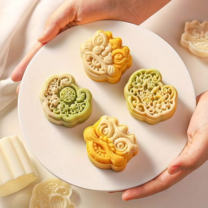 Mooncake Stamps Diy Baking Gadgets Kitchen Accessories For Mid