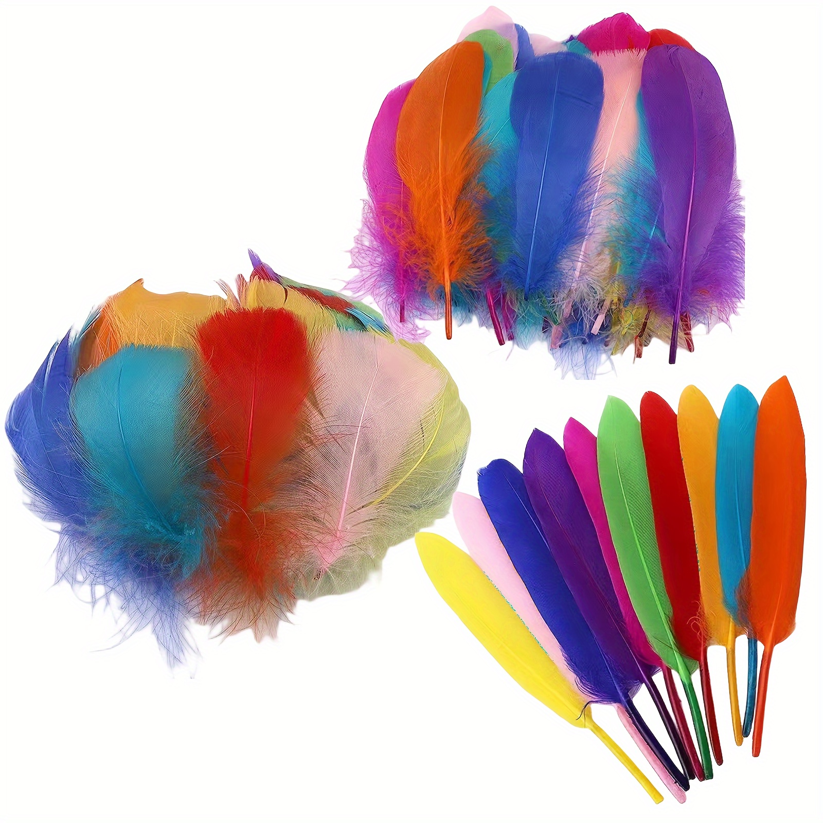 Feathers Diy Crafting Feathers Wedding And Party Decoration - Temu