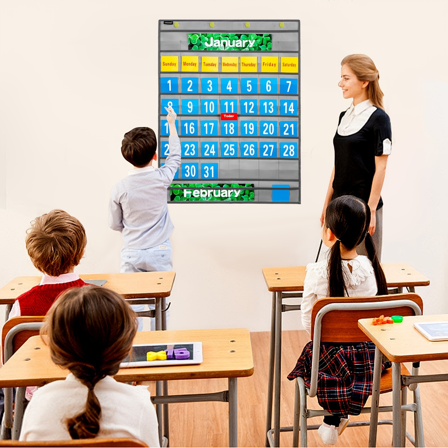 Organize Your Classroom With The Scholastic Monthly Calendar - Temu