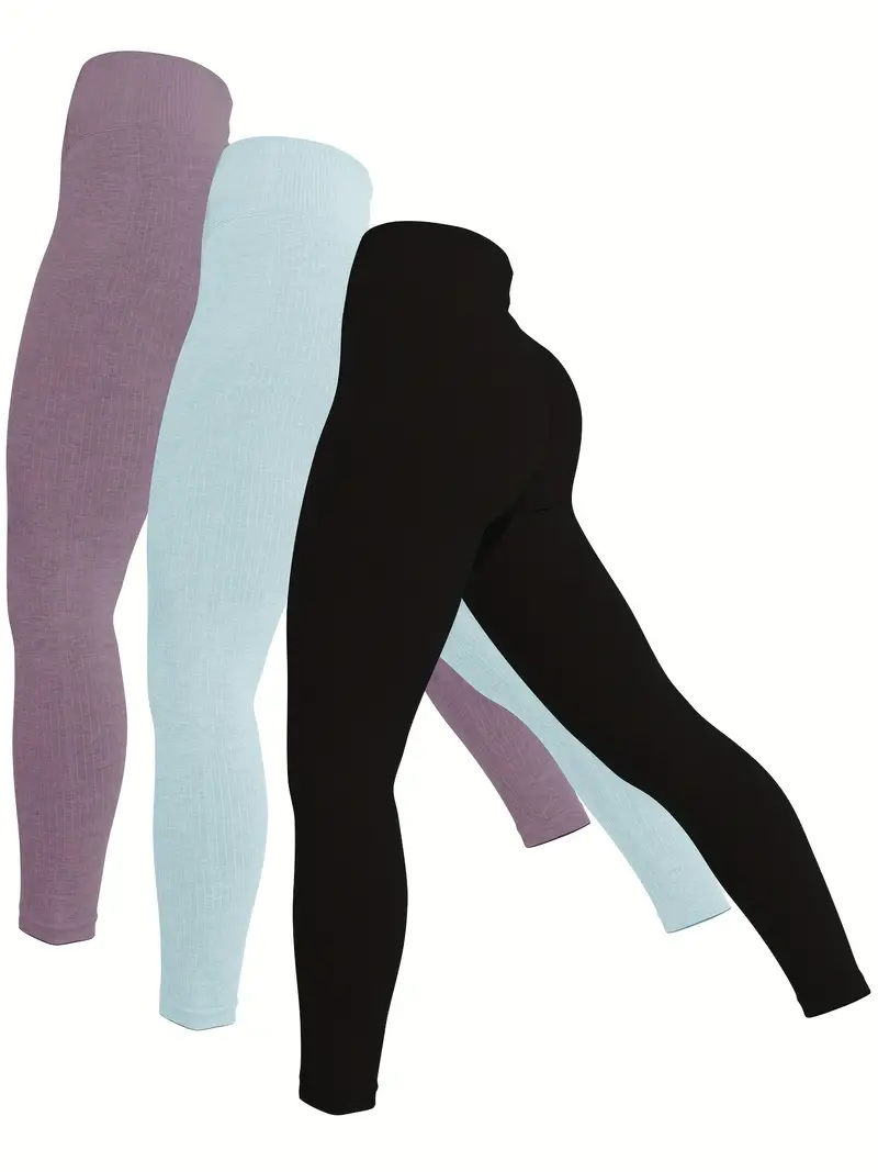 High Waist Yoga Pants Women Seamless Gym Leggings Tummy - Temu