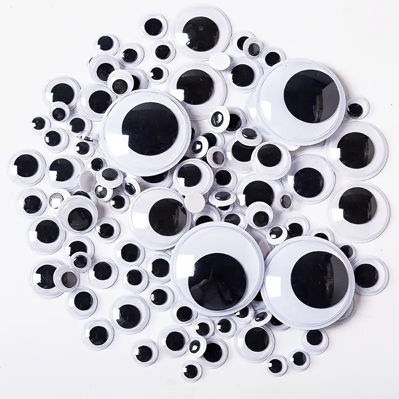 1000 Pieces Eyes Self Adhesive Googly Eyes For Diy Craft