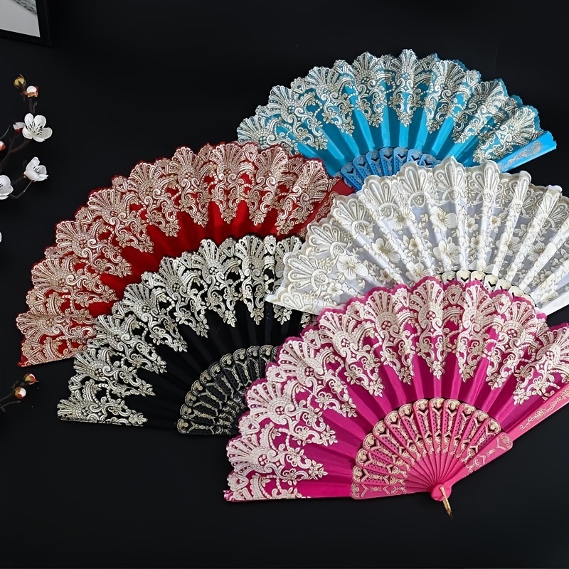 Folding Paper Fan Chinese Style Blank Paper Fan Painting Fan - Temu