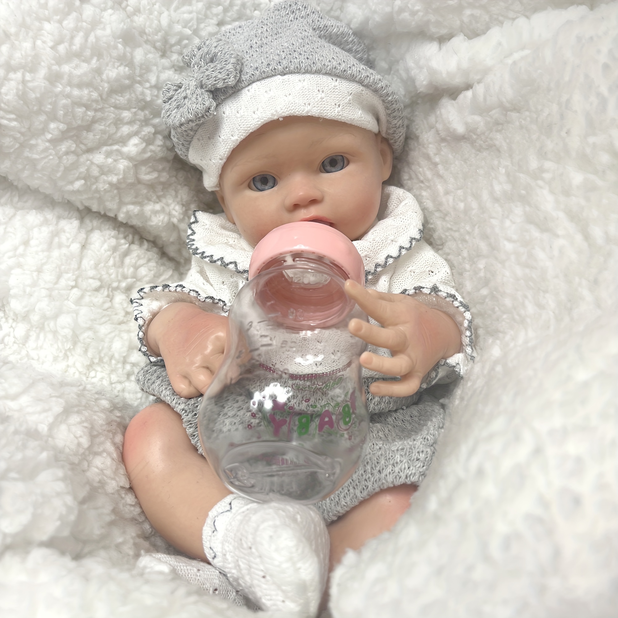 Handmade Solid Silicone Reborn Baby Doll - Perfect Gift For Families! - Temu