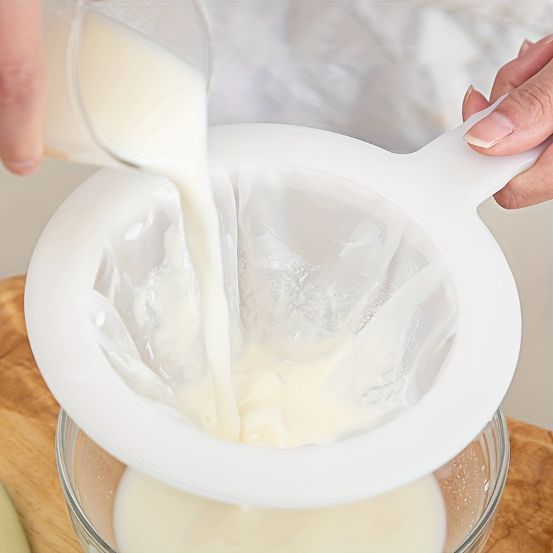 1 pc Ultra-fine maille passoire cuisine Nylon maille filtre cuillère pour  café soja lait cuisine outils accessoires cuisson - Temu Canada