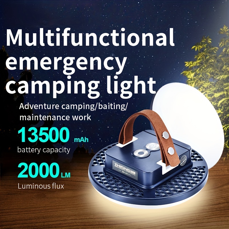 Portable Camping Lights Job Site Lighting Outdoor Led Work - Temu