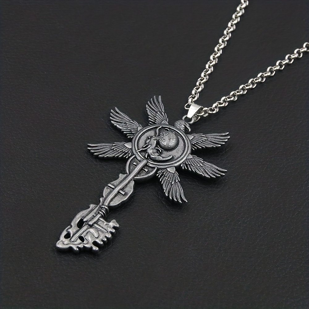 Eagle Six Wings Vintage Key Necklace For Men And Women - Temu Austria