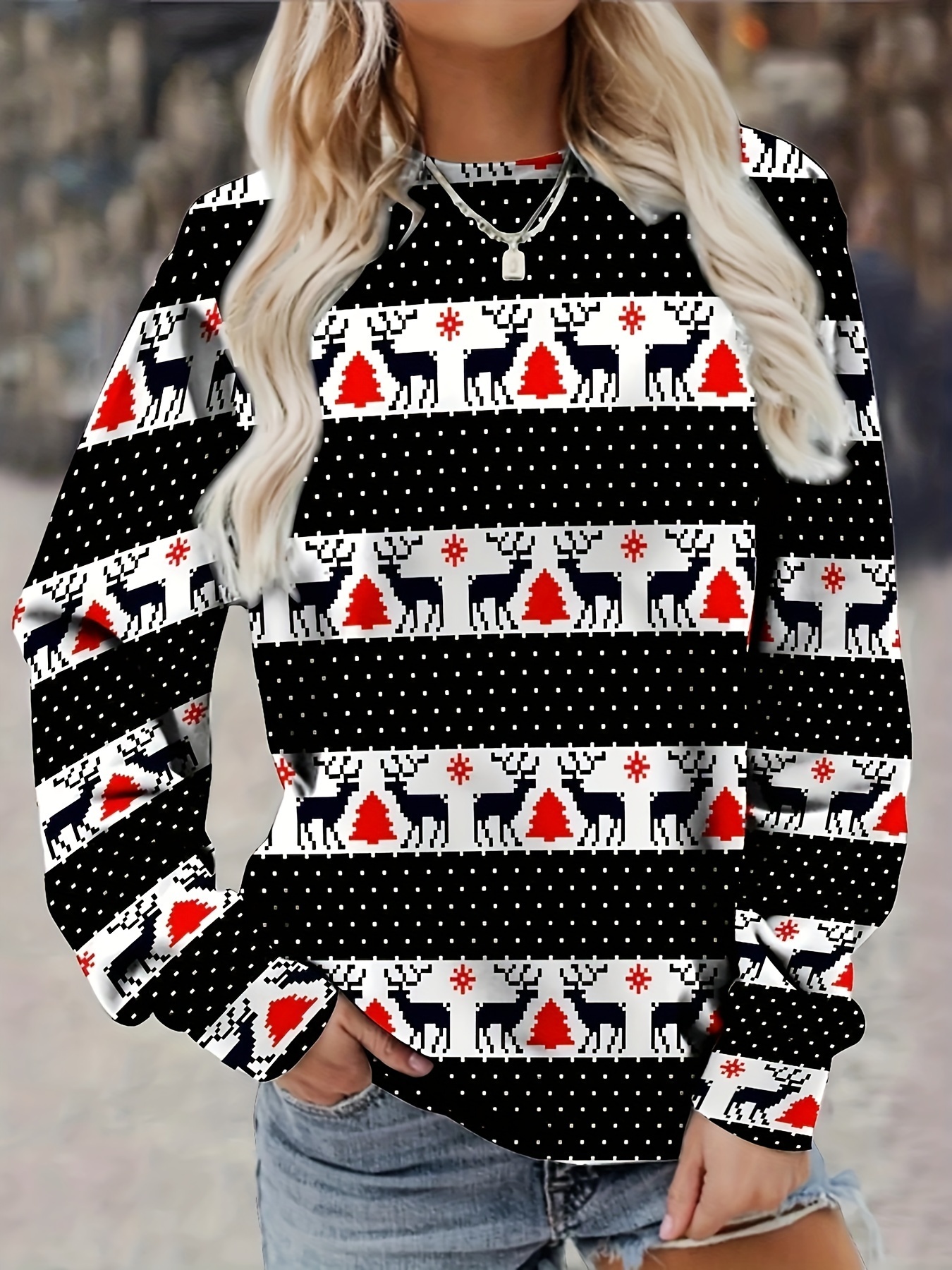 Zara hotsell christmas sweater