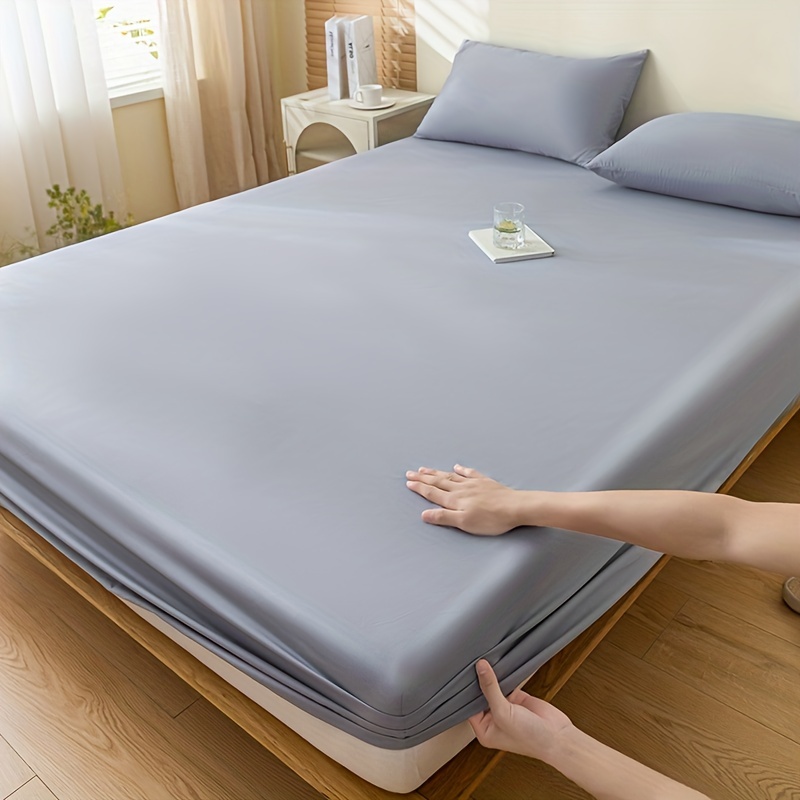 Waterproof Double Bed Fitted Sheet Mattress Protector