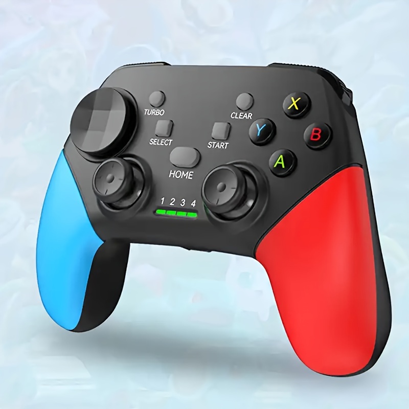 Mando inalámbrico para Xbox 360, mando de juego 2.4GHZ Gamepad Remote para  PC Windows 7, 8, 10 con adaptador de receptor, sin conector de audio (negro)