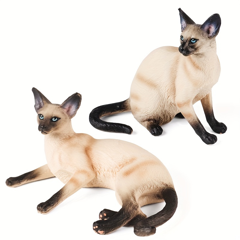 GANAZONO 10 Pcs Modelo De Gato Brinquedos De Figura De Gato Jogo De  Estatuetas De Gato De Miniaturas De Gatos Conjunto De Enfeite De Gatinho  Mini