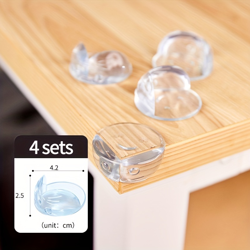 Round Anti collision Table Corner Guards Transparent Anti - Temu