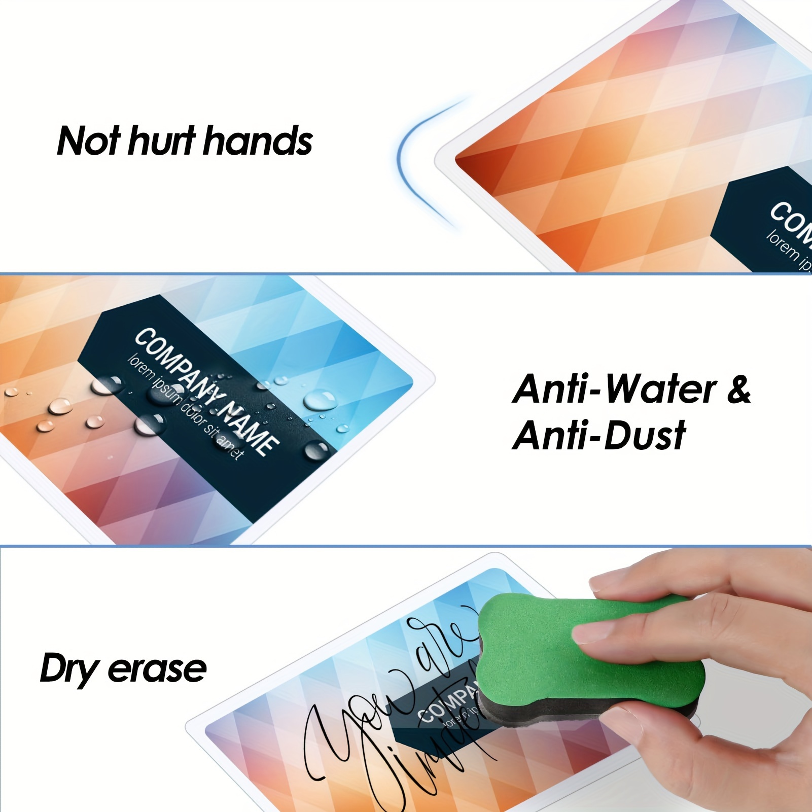 lamination card sleeve Travel