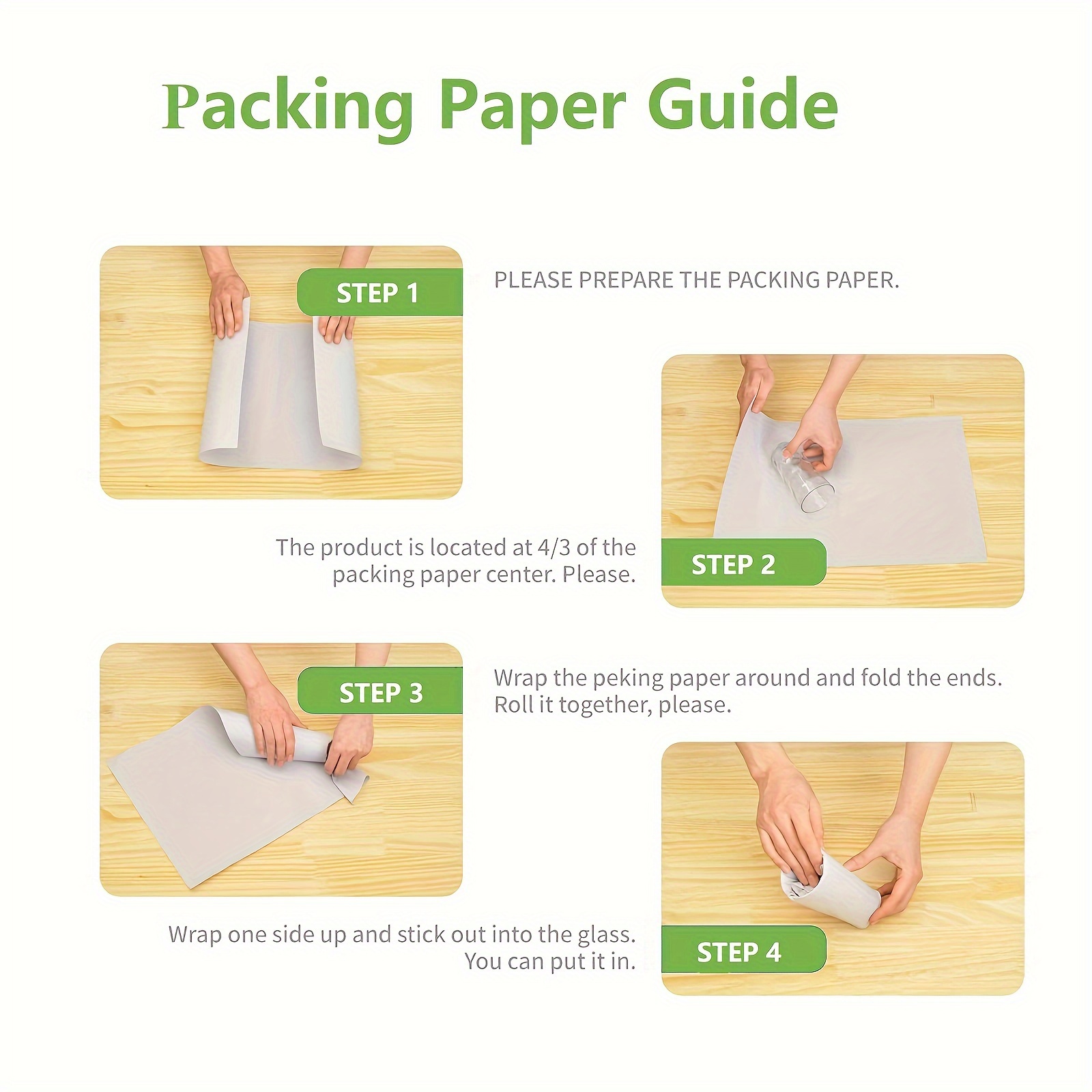 WAUPPY Newsprint Packing Paper Sheets for Moving, Shipping, Box Filler, Wrapping and Protecting Fragile Items 1.8 lbs (70 Sheets, 26” x 15”)