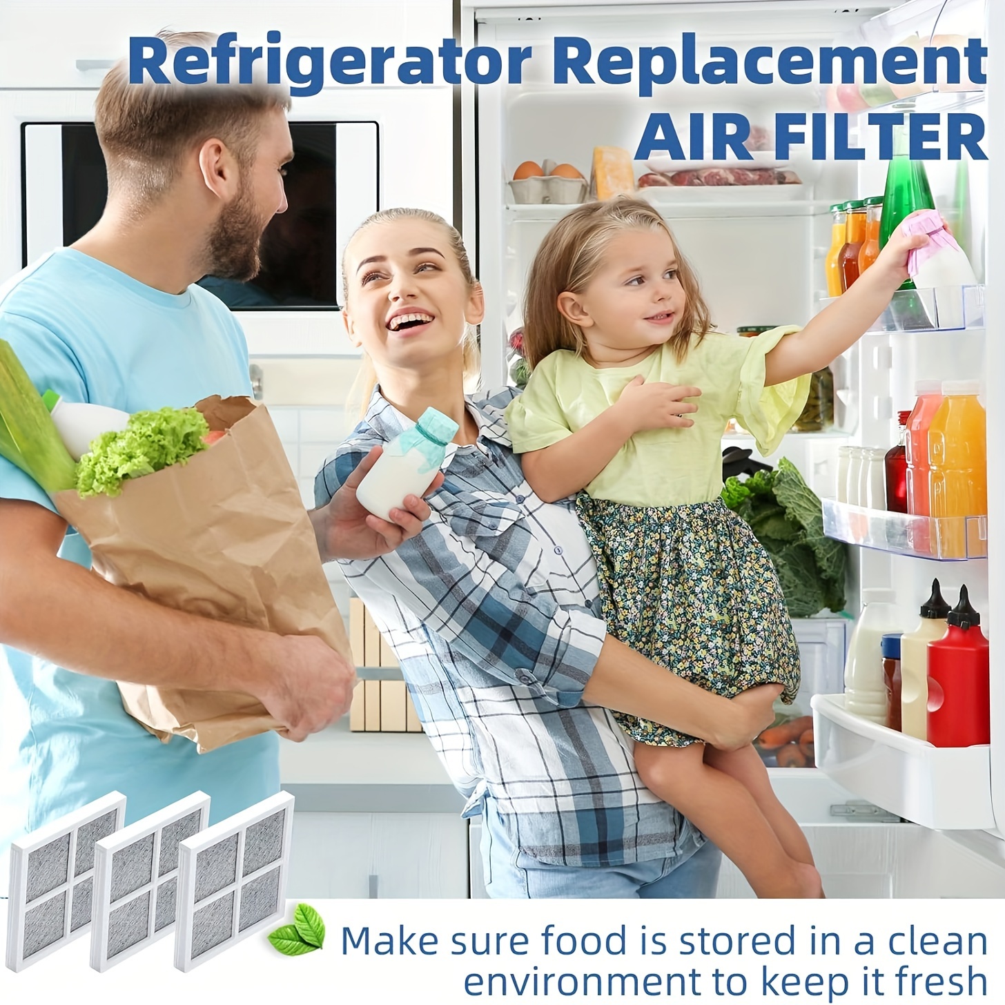 Replacement Fresh Air Filter for LG Refrigerator Air Filter Replacement and  Kenmore Elite Refrigerator Air Filter - LG LT120F, Kenmore 46-9918 469918
