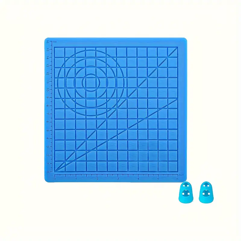 3D Pen Mat Design Mat Printing Pad Silicone with Finger Caps
