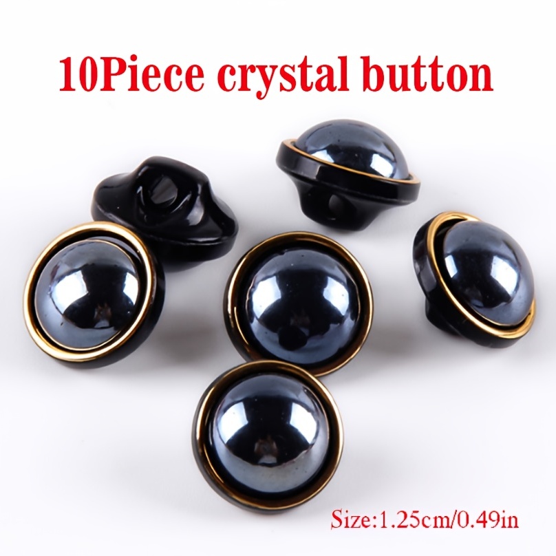 Colorful Acrylic Buttons Crystal Transparent Buttons For - Temu