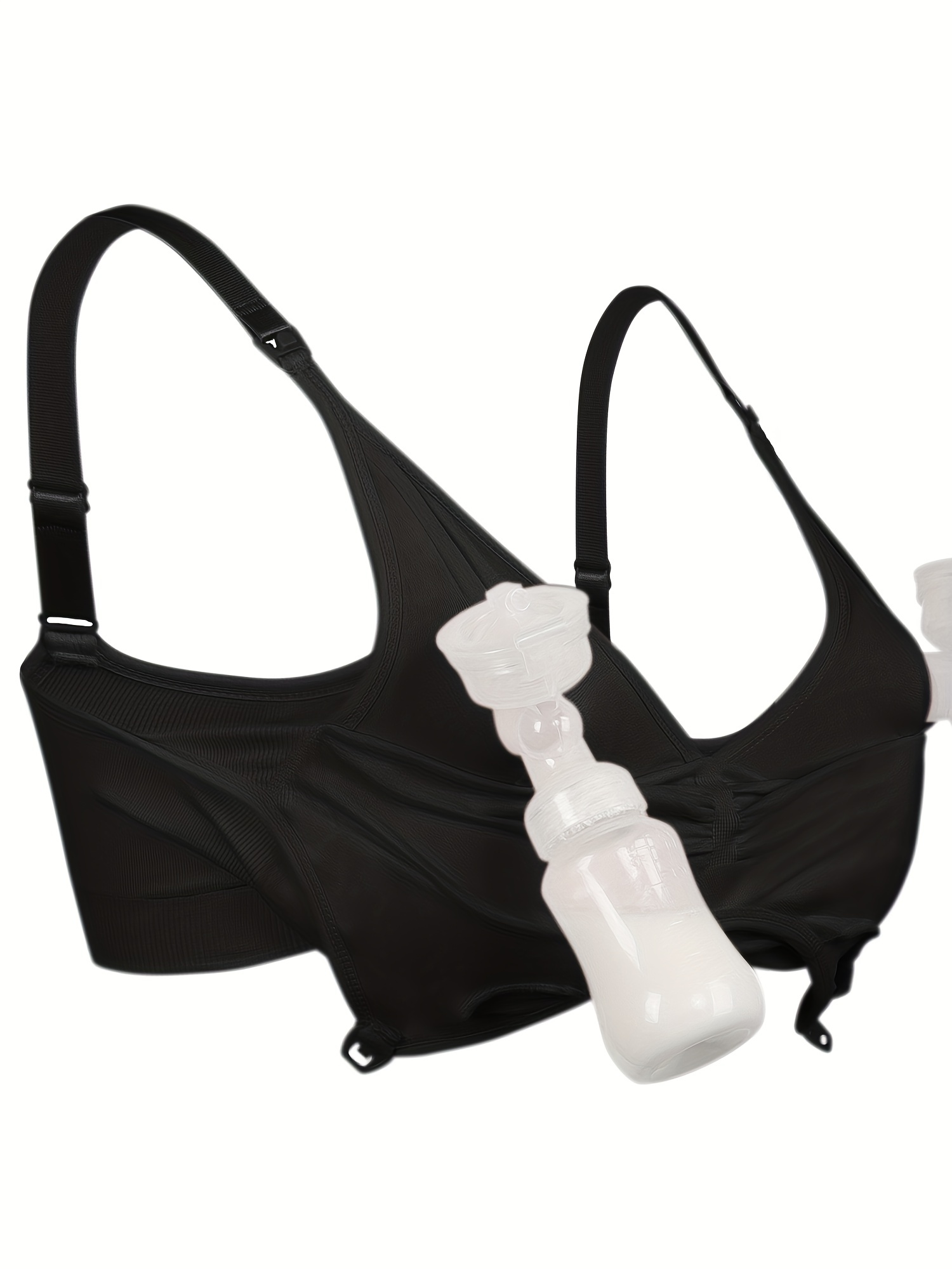 Momcozy Hand Free Pumping and Nursing Bra 