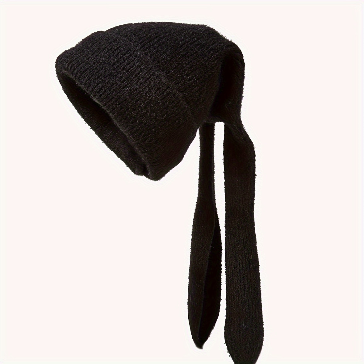 Mode Mignonne Hommes et Femmes Peluche Broderie Lapin Ear Hat Wrap Chapeau  Chaud Cap Bonnet Ski Marrant Rigolo Fille Bonnet Femme Hiver