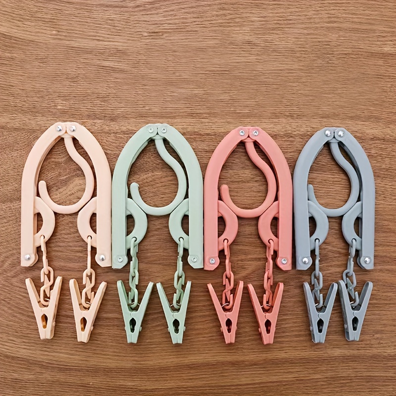 Clothes Hanger Connector Hooks 6/12PCs Clothes Hanger Hook Folding