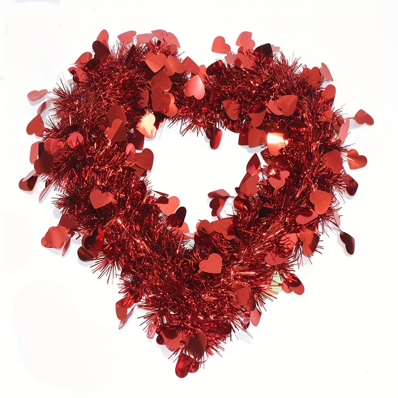 Valentine's Day Love Decoration Heart Shaped Flower Ring - Temu