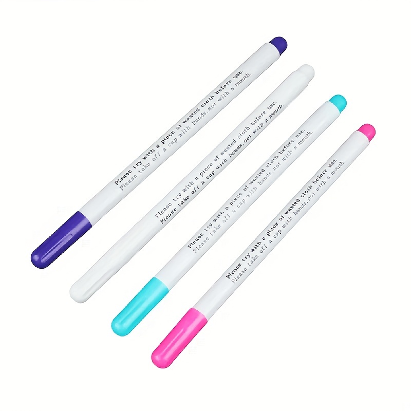 10Pcs/Set Heat Erasable Magic Marker Pen Temperature Disappearing Fabric Fabric  Pens Line Marking DIY Craft Sewing Accessories