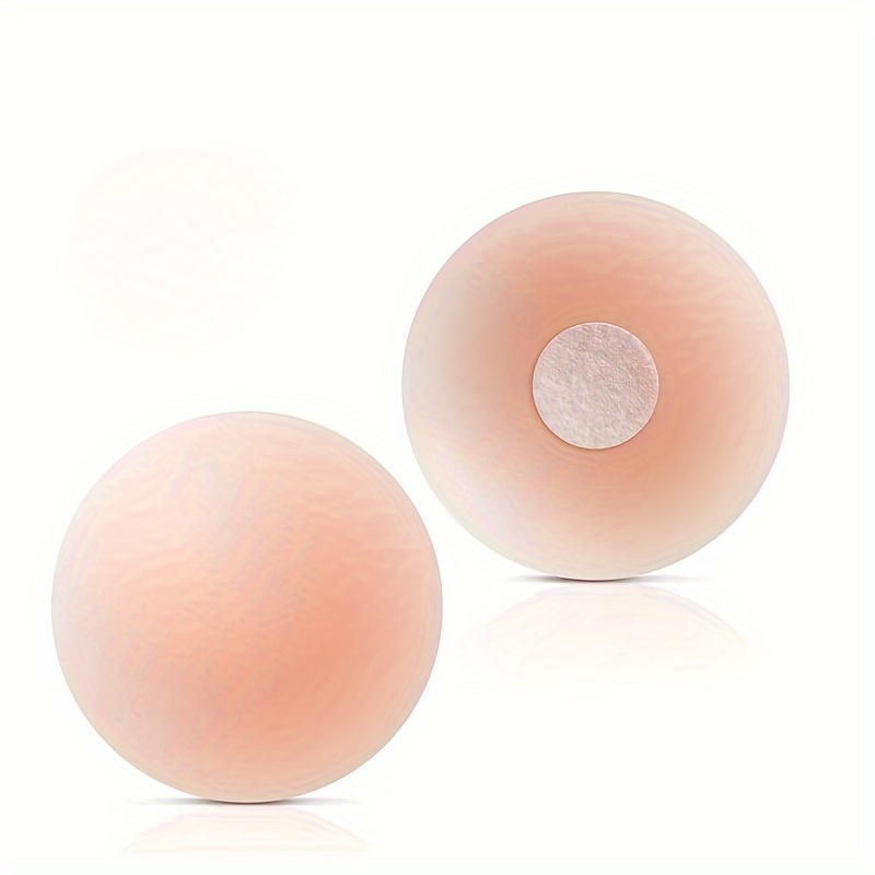Seamless Silicone Nipple Covers, Strapless Invisible Self-adhesive Breast  Pasties, Women's Lingerie & Underwear Accessories