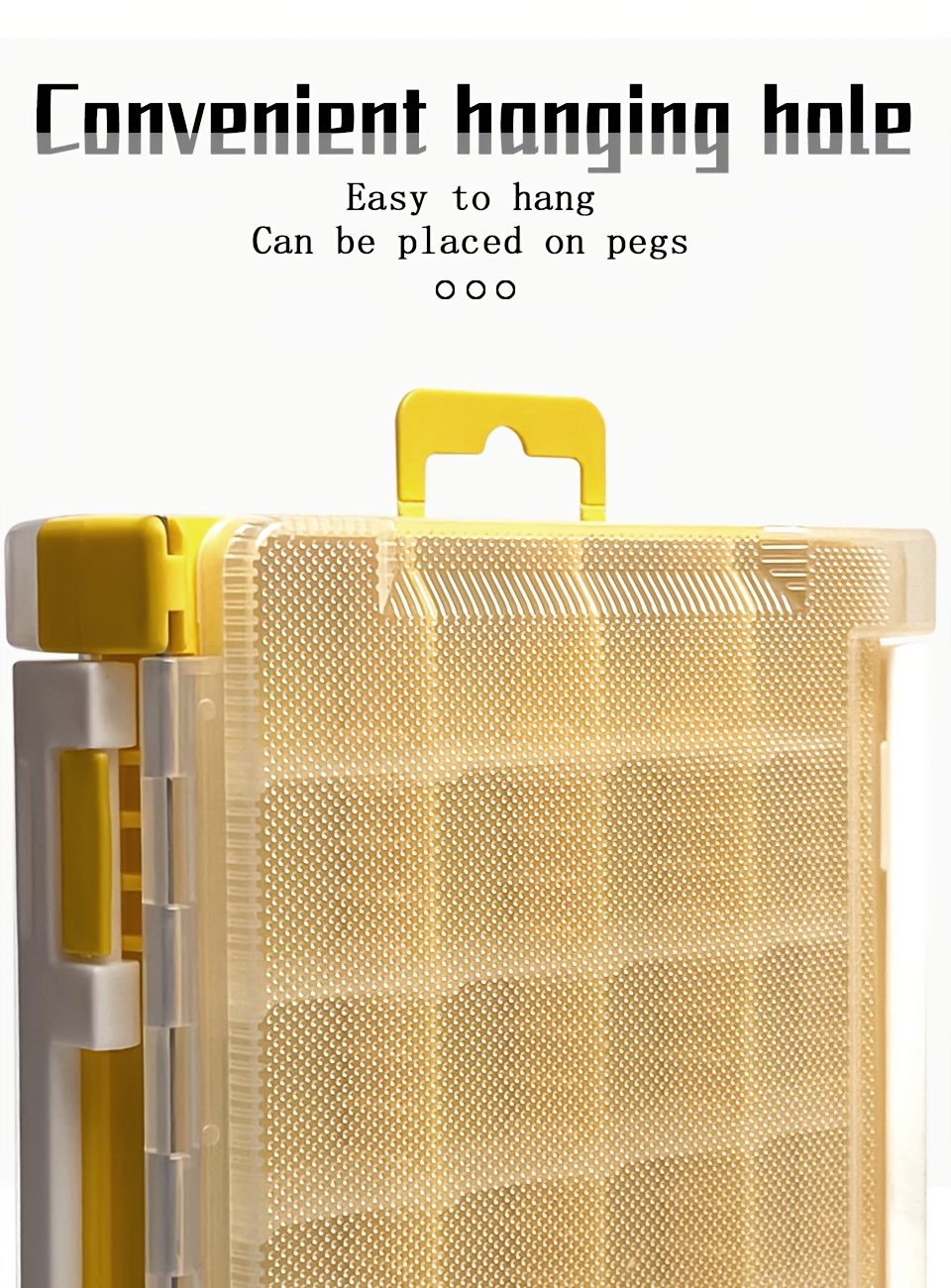 1pc Yellow Multi-grid Storage Box, Parts Box, Tool Box, Plastic Household  Screw Box, Electronic Accessories Box, Tool Box, Garage Storage Box, Parts S