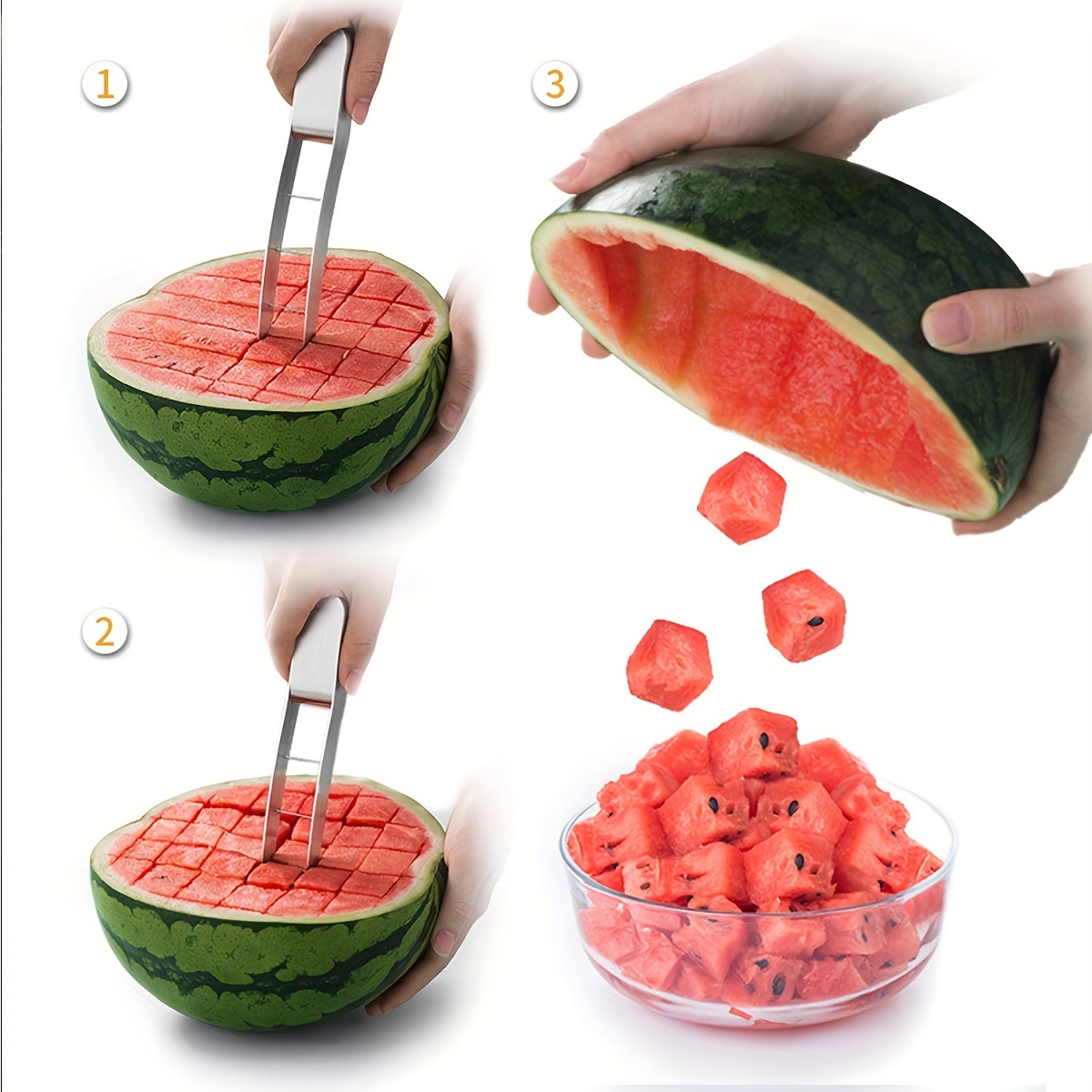 Handle Cutting Watermelon Small Cube Cutting - Temu