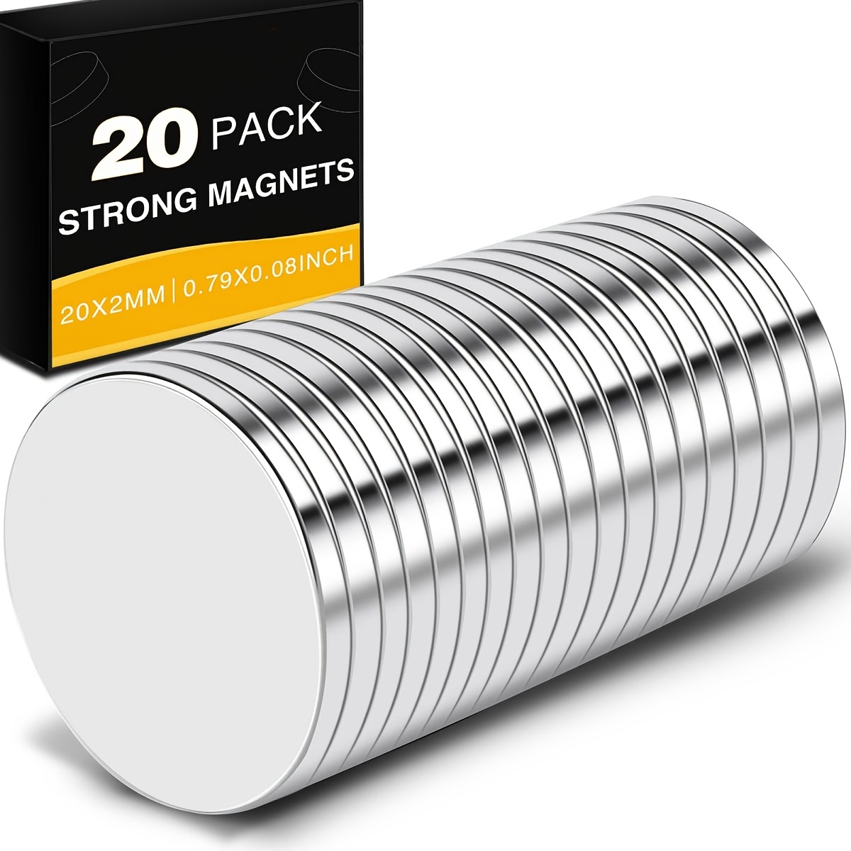 TRYMAG Magnets, 0.79 x 0.12 Inch Strong Neodymium Magnets for Crafts, Heavy  Duty Magnets Small Round Refrigerator Magnets for Office, Whiteboard, Dry  Erase Board Cabinets, 16PCS - Yahoo Shopping