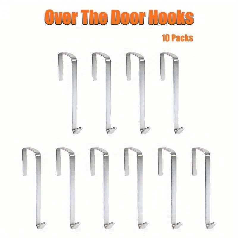 Door Hook Sturdy Door S shaped Metal Hanger Heavy Duty Metal - Temu