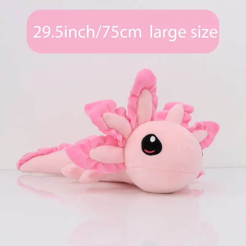 Kawaii Axolotl Plush Toy Soft Stuffed Animal Toys Cartoon - Temu