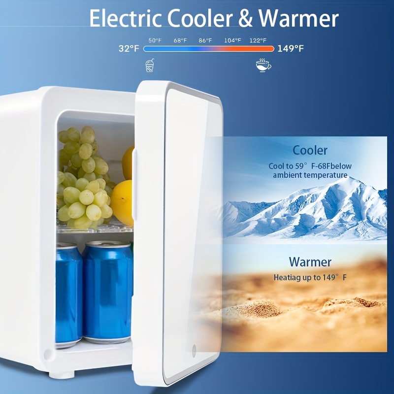 Réfrigérateur 1 porte GENERIQUE 10L mini voiture porte simple réfrigérateur  voiture ménage congélateur électrique refroidisseur plus chaud