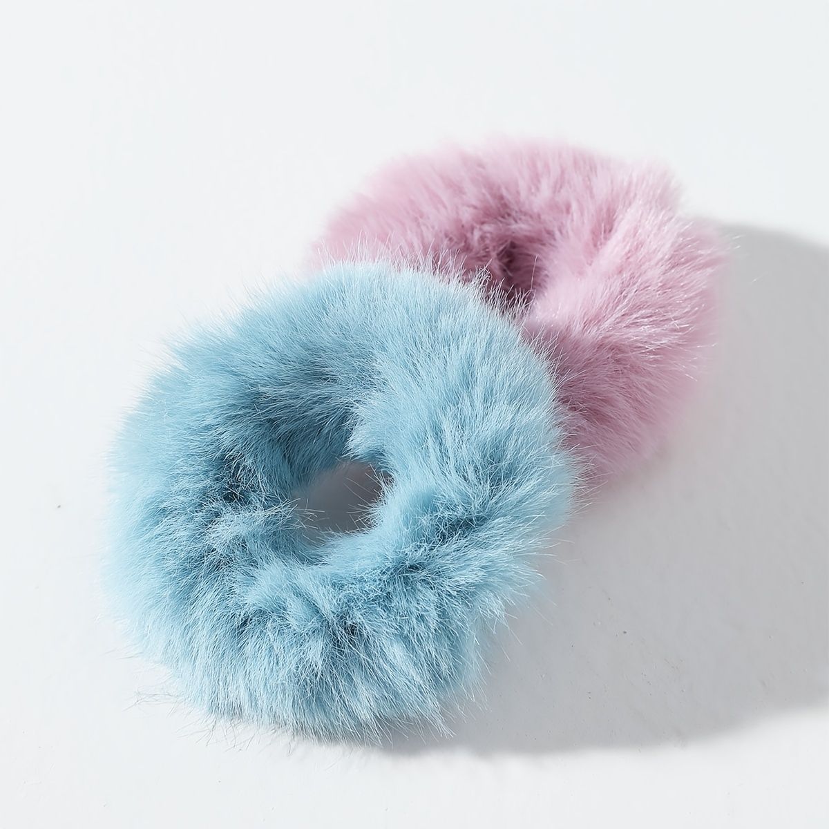 2pcs Pom Pom Hair Tie Fuzzy Scrunchies Furry Hair Bands With Faux Rabbit  Fur Fluffy Elastic Hair Bobbles Ponytail Holders Girls Women Fall Winter  Hair Accessories | Check Out Today's Deals Now |