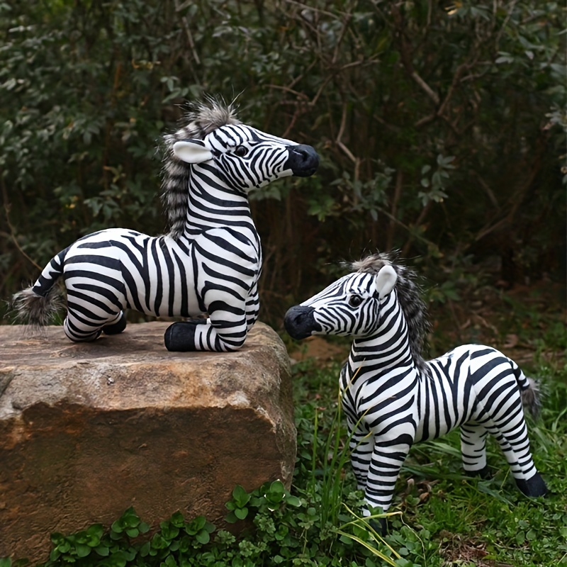 1pc zebra plush stuffed animal plush toy stuffed animals zebra horse toys plush 4