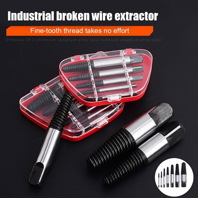 Broken Wire Extractor Screw Remover Bolt Extractor Fine - Temu