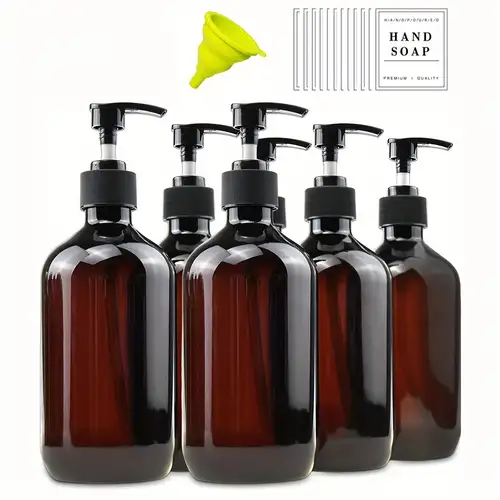 Dispenser di sapone liquido per la casa da 1 pezzo, bottiglia di shampoo,  contenitore per sapone per le mani, imbottigliamento secondario di liquidi