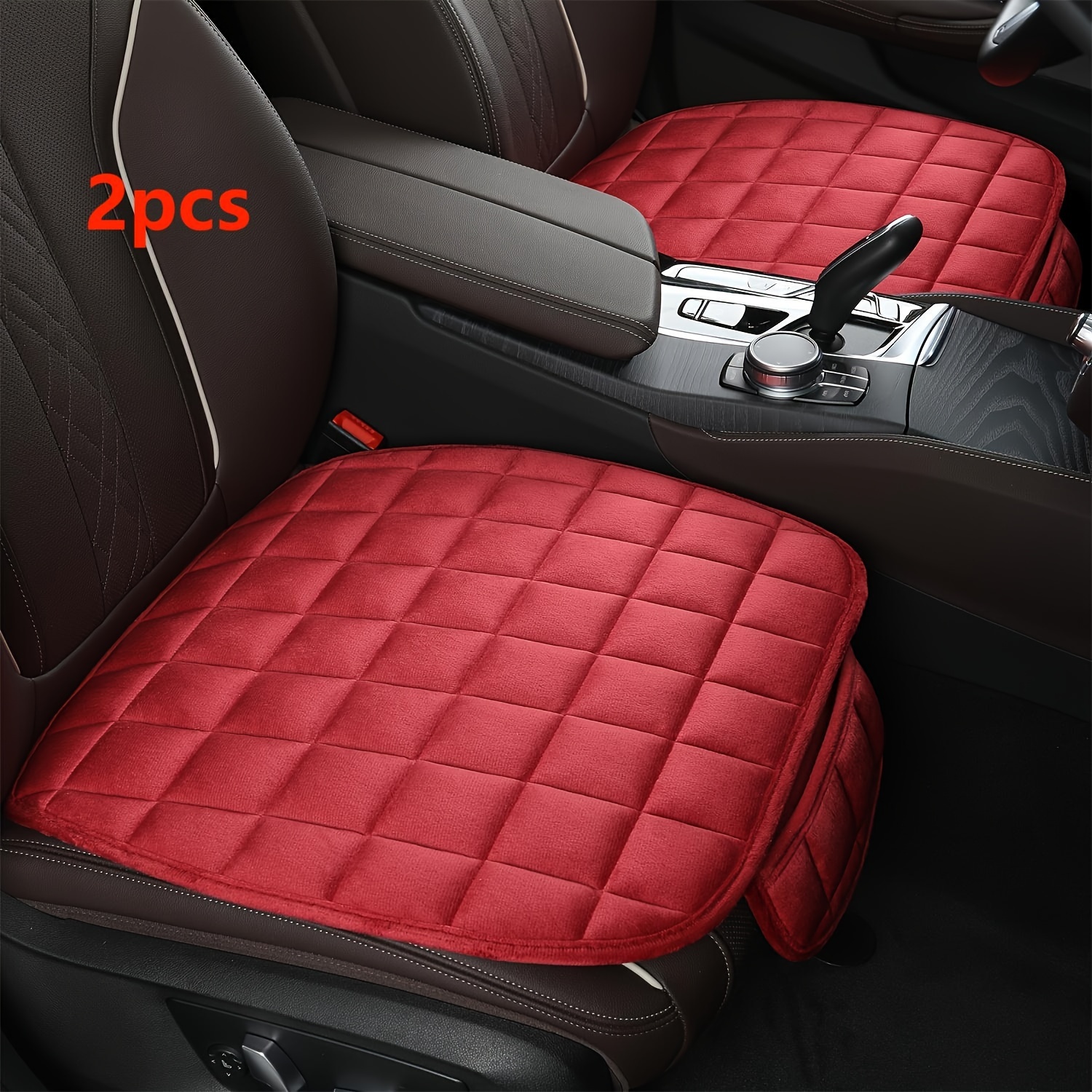 Car Seat Cushions Winter Front Seat Single Piece Cushion - Temu