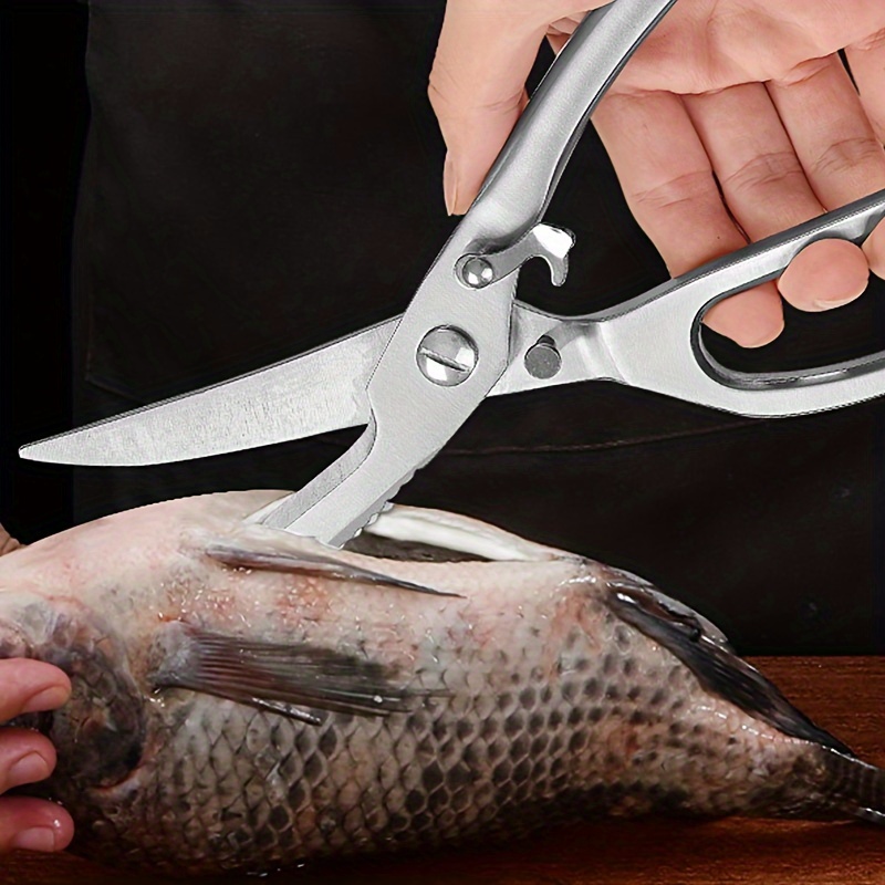 Stainless Steel Strong Chicken Bone Scissors Household Fish - Temu