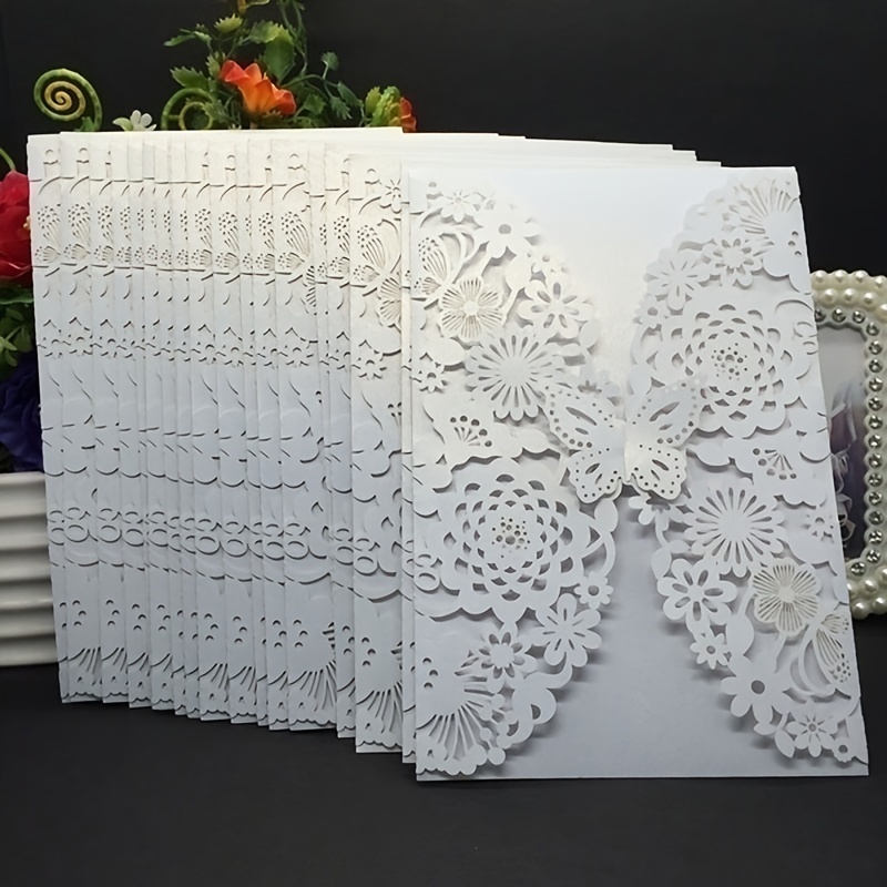 25 Aqua, Pink and White Color Paper Doilies for Wedding Decoration